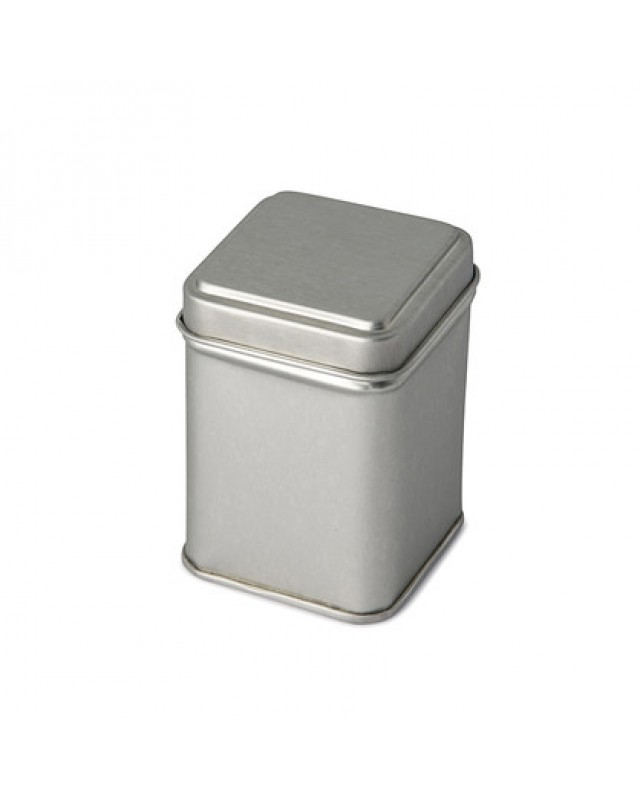 UES01 Small Square silver tin