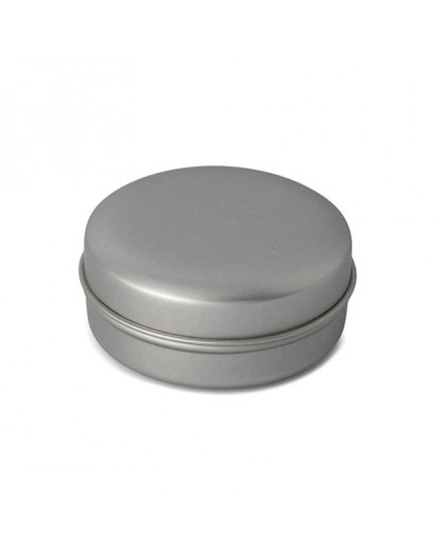 UES08 Silver candle tin