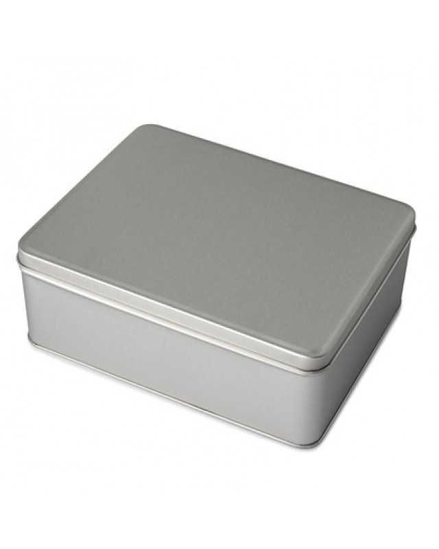 UES14 Biscuit tin Silver