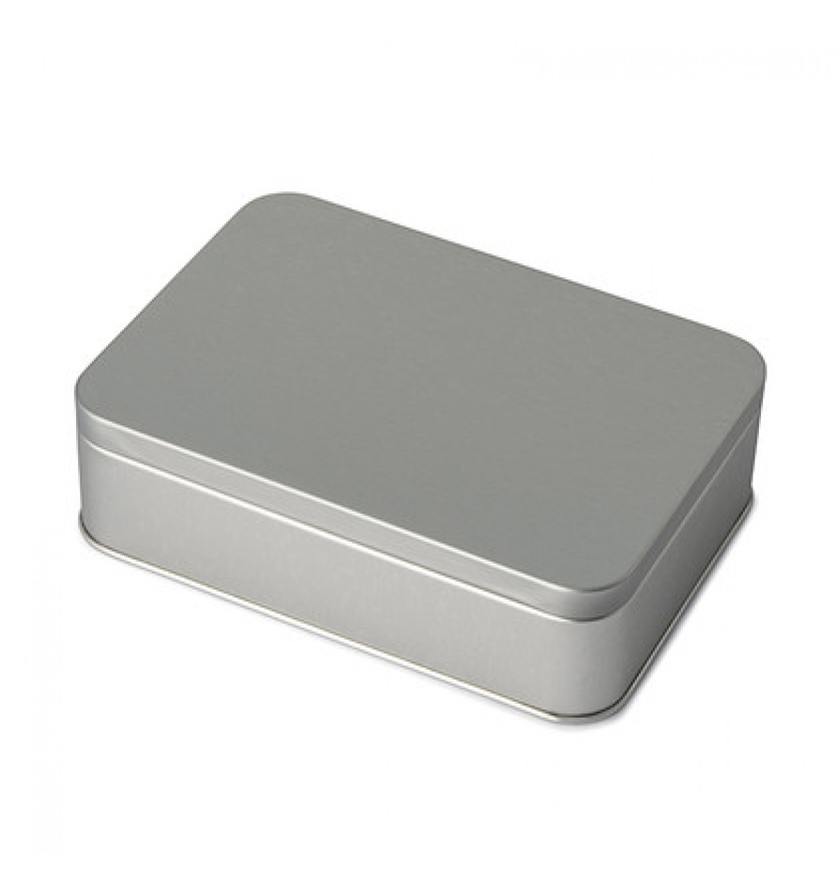 UES35 Small rectangle silver tin UES35 Small rectangle silver tin