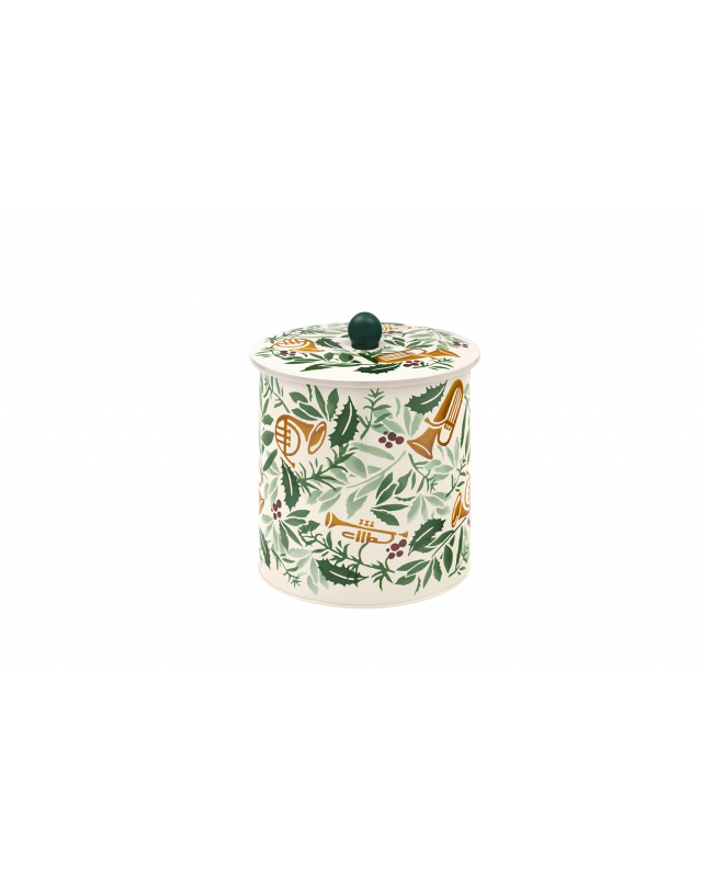Bring In The Green Biscuit Barrel Tin