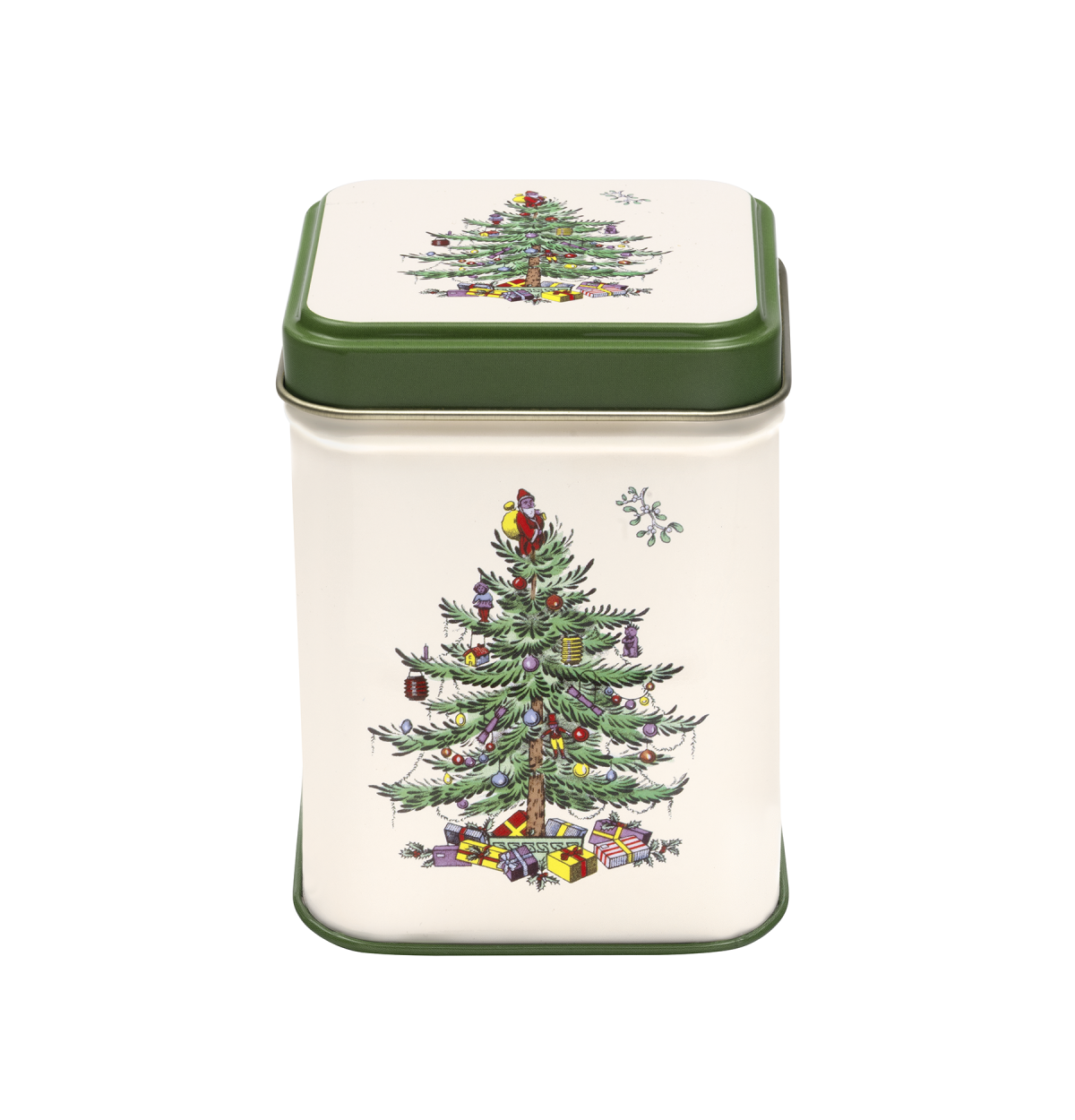 Spode Christmas 100g Square Tin
