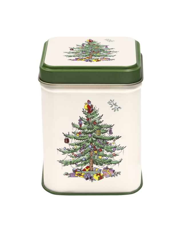 Spode Christmas 100g Square Tin
