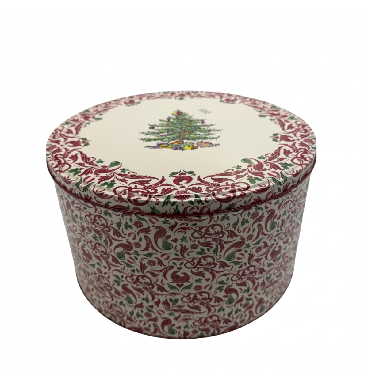 Spode Christmas Large Round Set Of 3 Tins