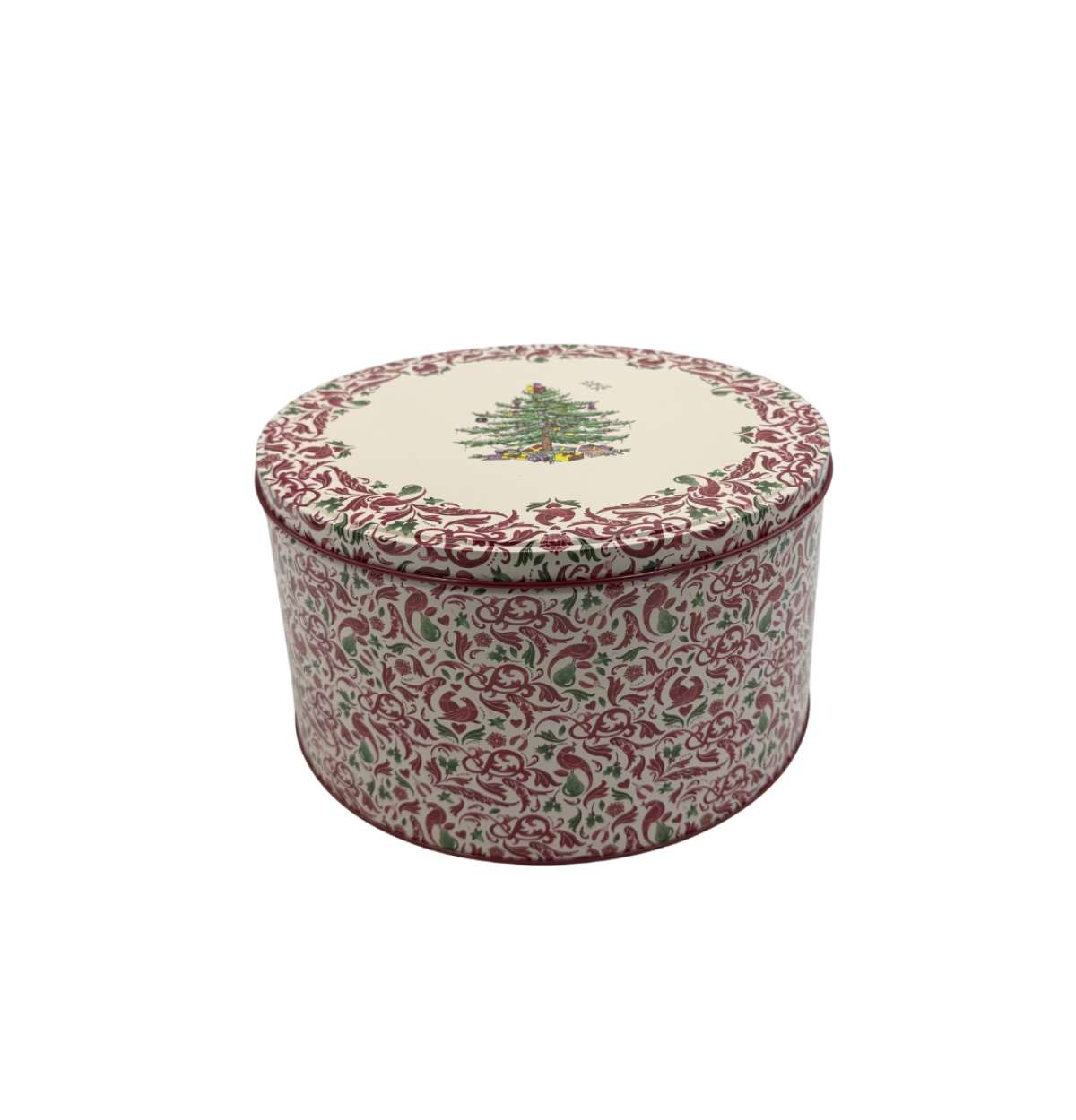 Spode Christmas Large Round Set Of 3 Tins