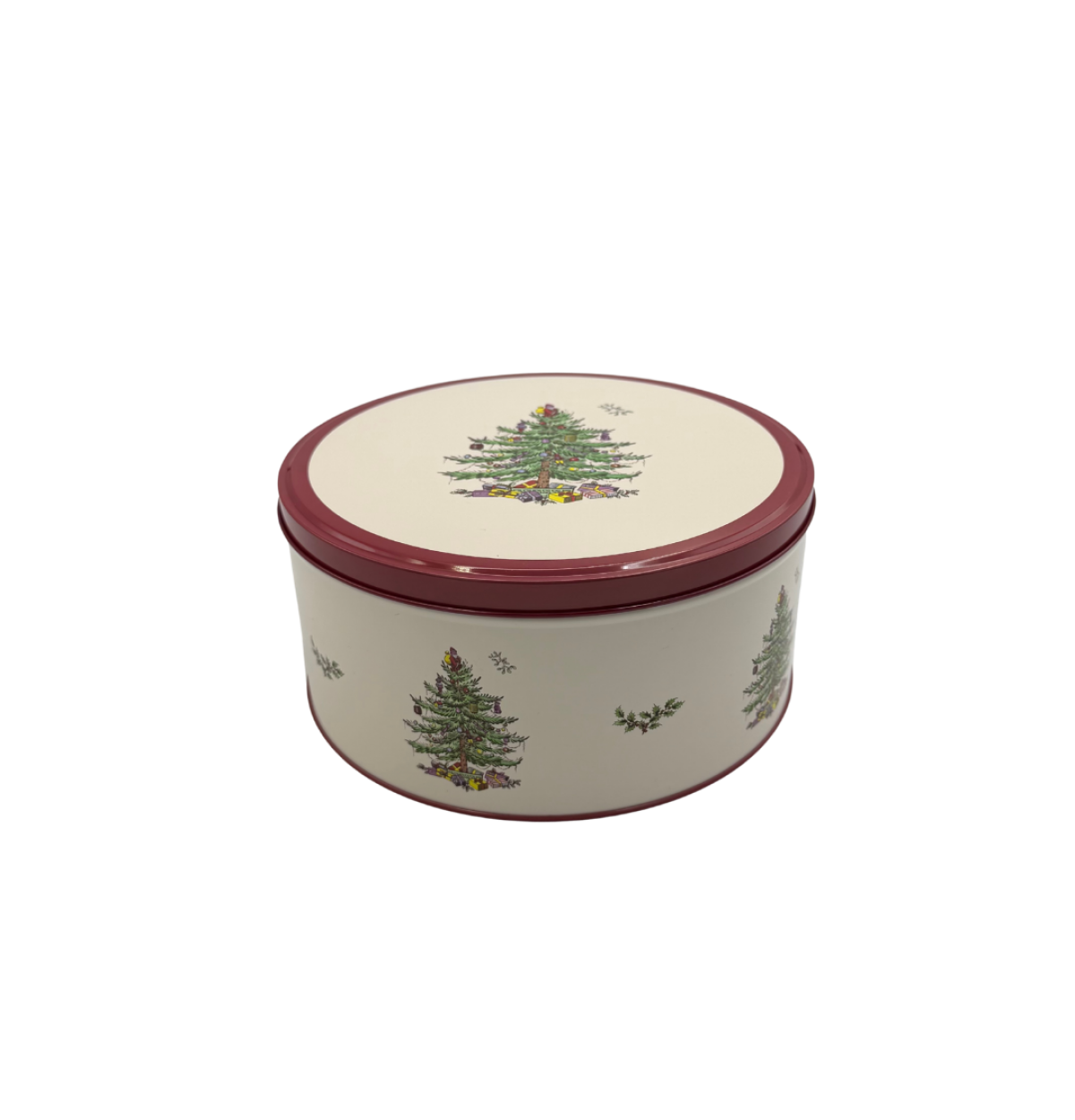 Spode Christmas Large Round Set Of 3 Tins
