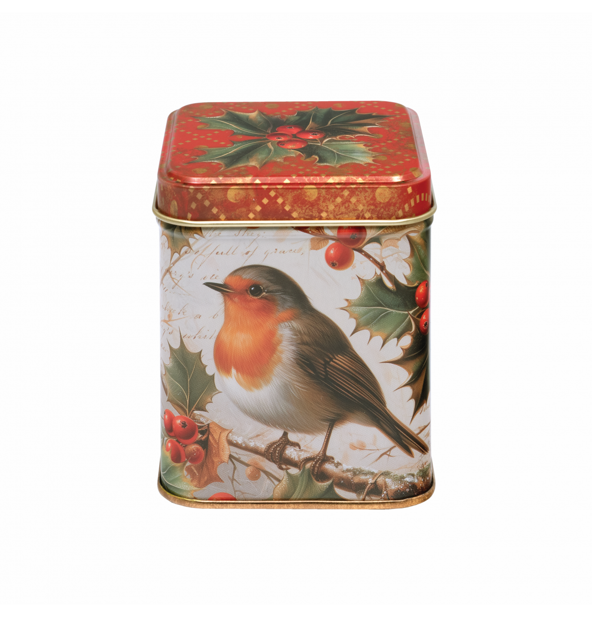 Robin 100g Square Tin