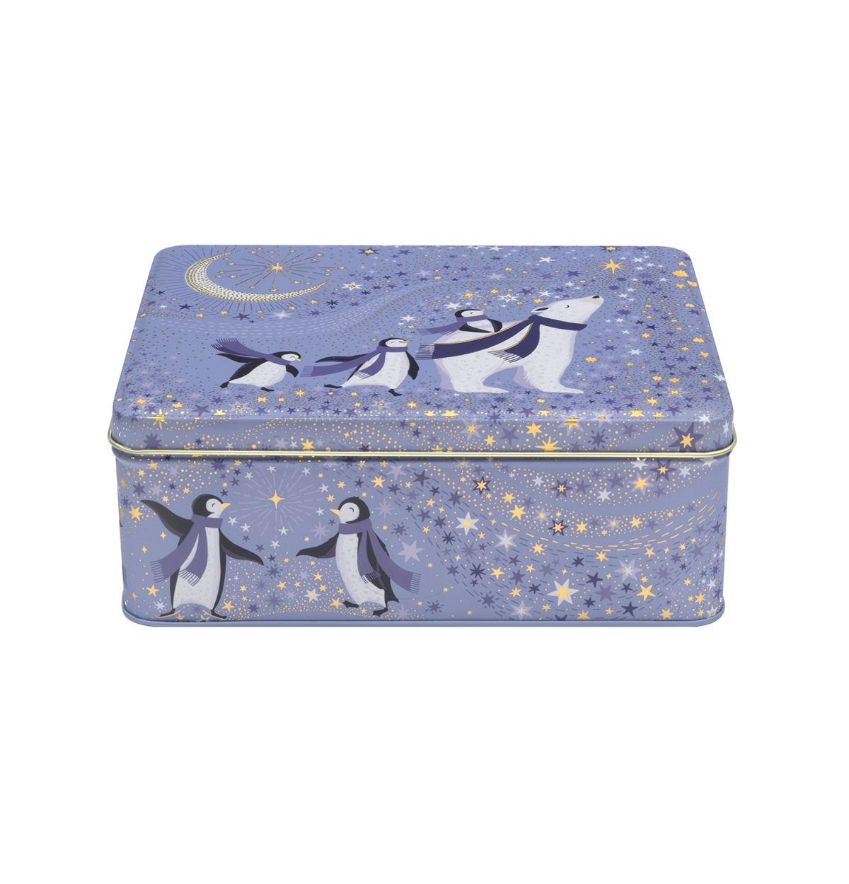 Sara Miller Arctic Waltz Biscuit Tin