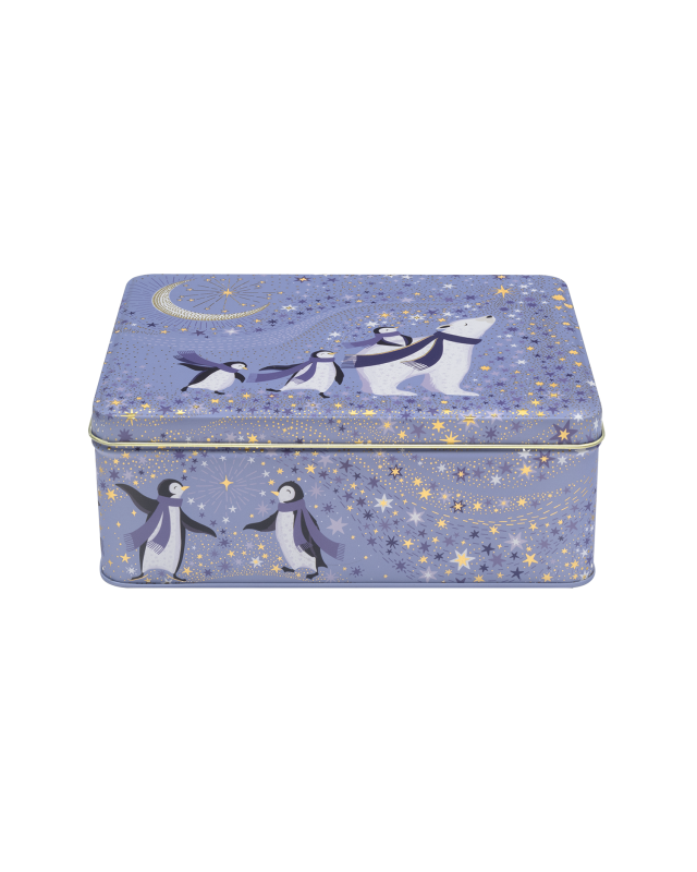 Sara Miller Arctic Waltz Biscuit Tin