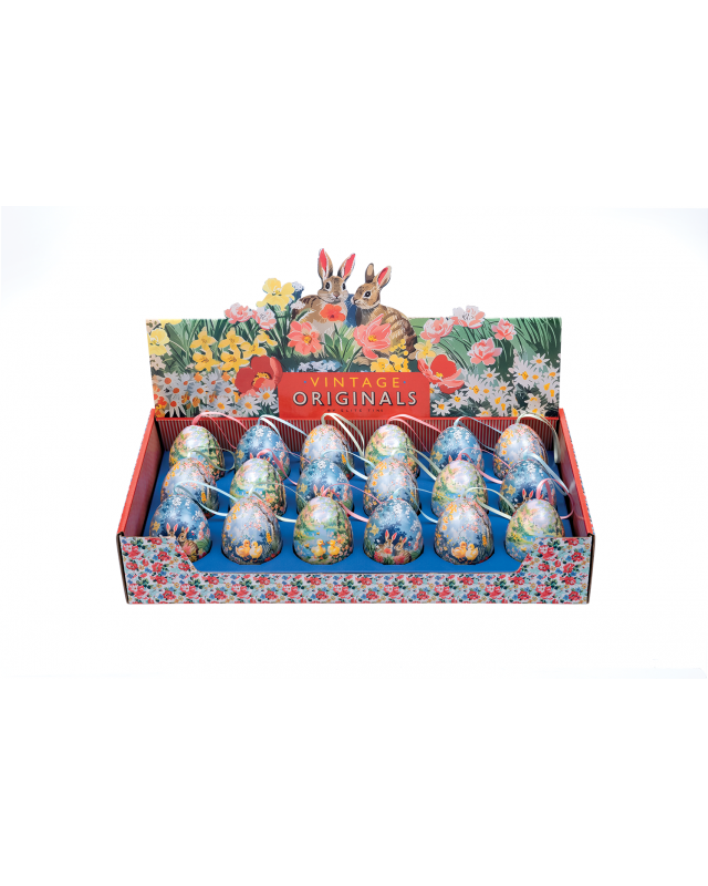 Vintage Easter Mini Egg Tins