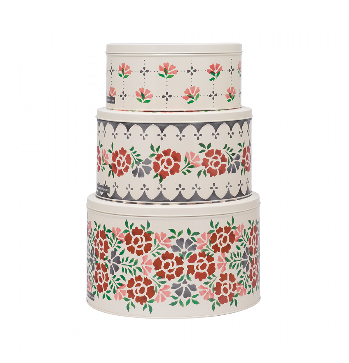 Emma Bridgewater Antique Rose Large Round Set Of 3 Tins Emma Bridgewater Antique Rose Large Round Set Of 3 Tins