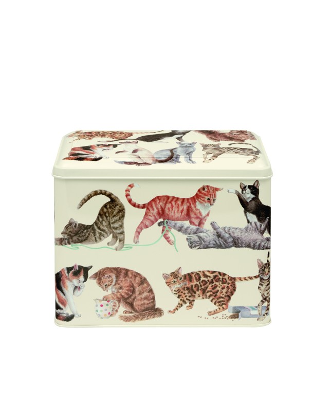 Emma Bridgewater cat design tin