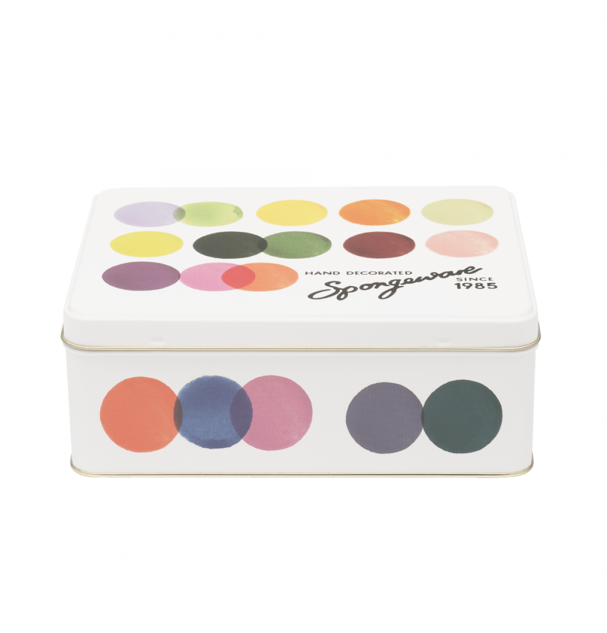 Colour Palette Biscuit Tin