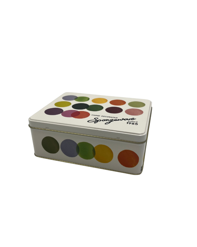 Colour Palette Biscuit Tin