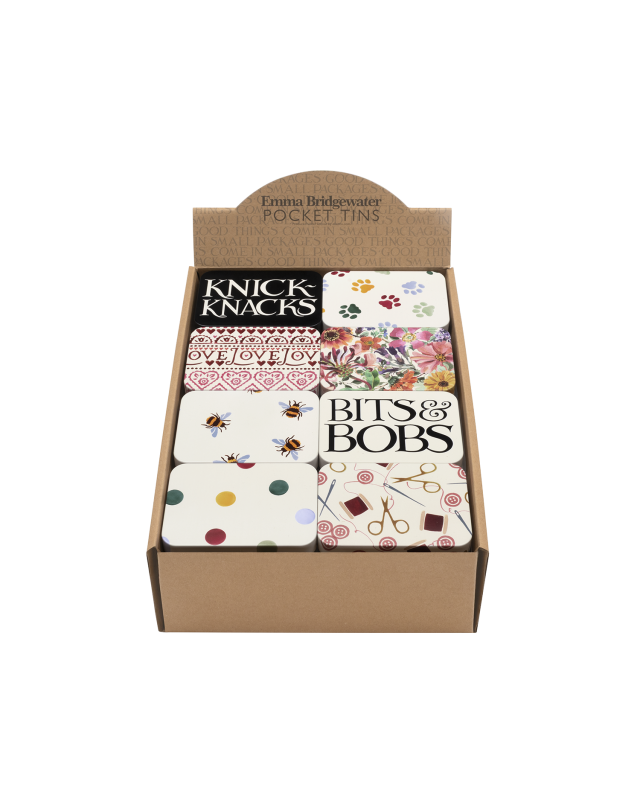 Emma Bridgewater Slip Lid Pocket Tins