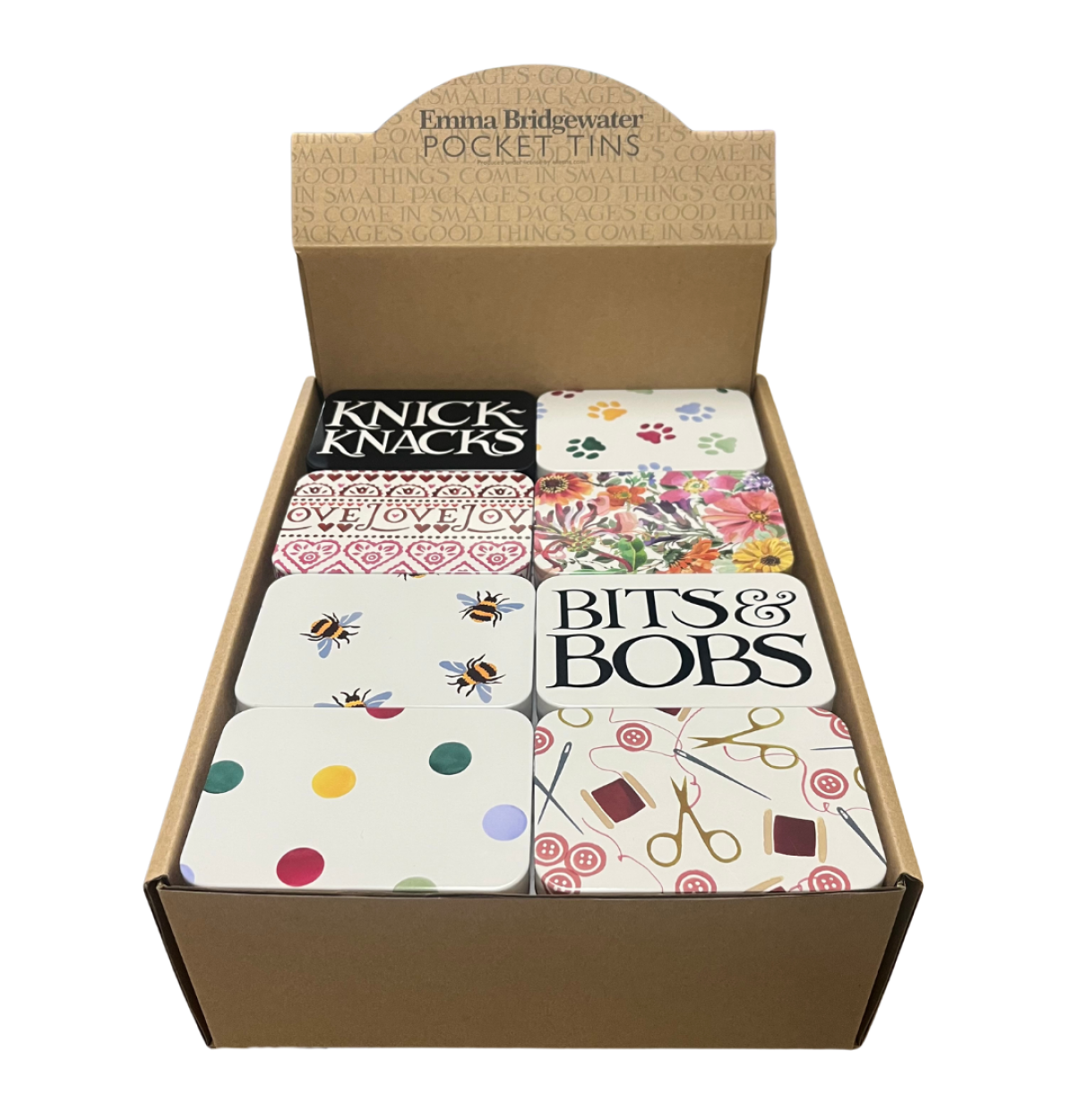 Emma Bridgewater Slip Lid Pocket Tins