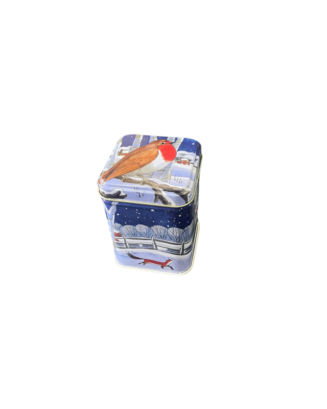 Winter Animals 100g Square Tin