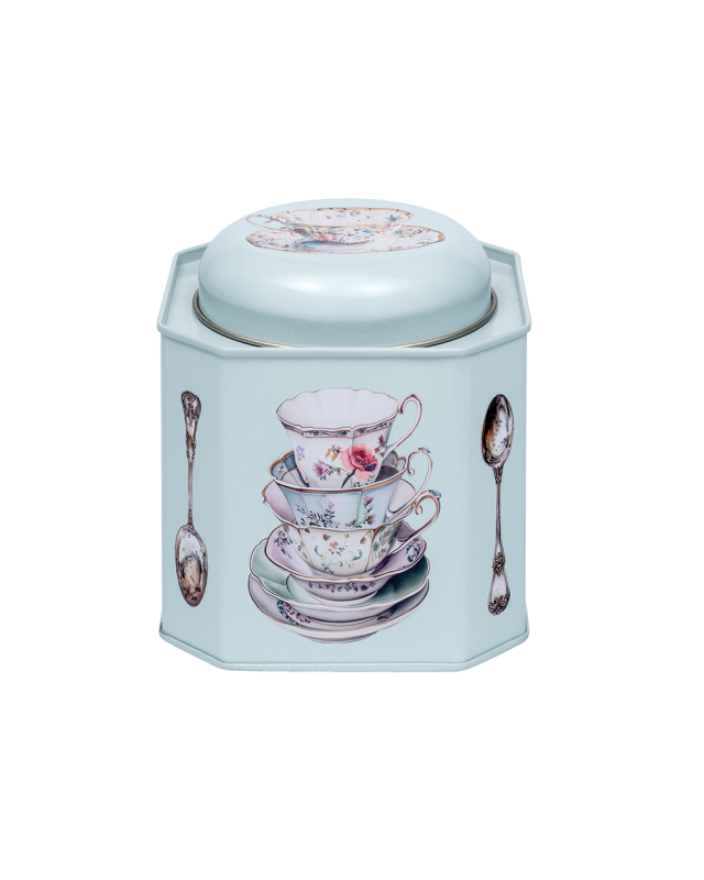 Cup & Spoon - One Sugar Please Tea Caddy Tin