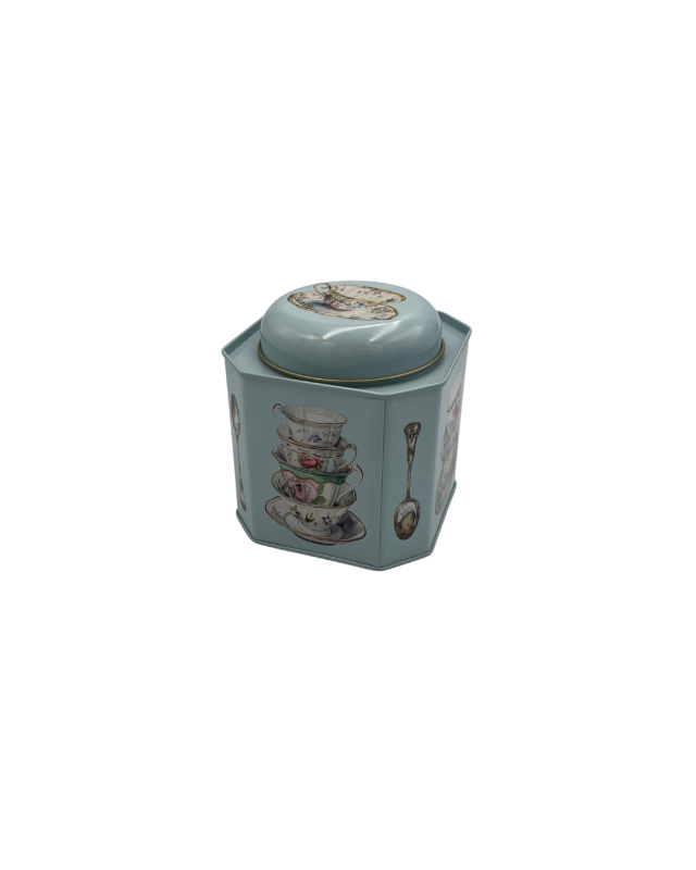 Cup & Spoon - One Sugar Please Tea Caddy Tin