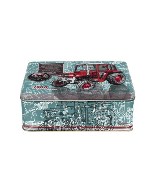 Field Day Tractor Biscuit Tin