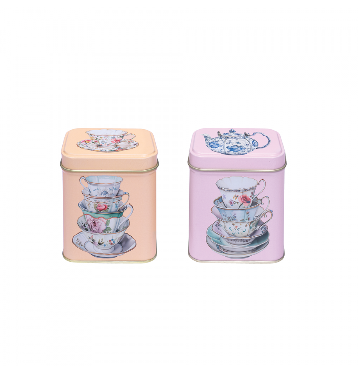 Cup & Spoon - One Sugar Please 100g Square Tin