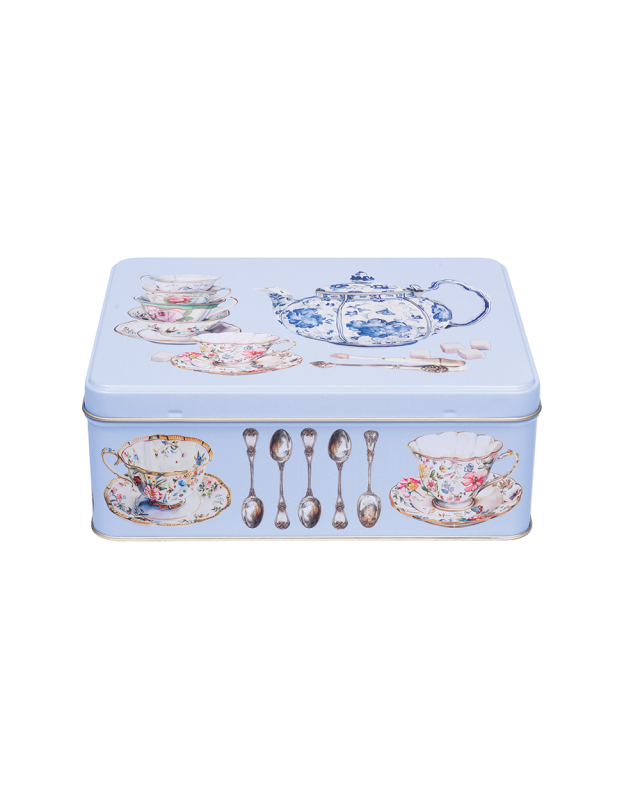 Cup & Spoon - One Sugar Please Biscuit Tin