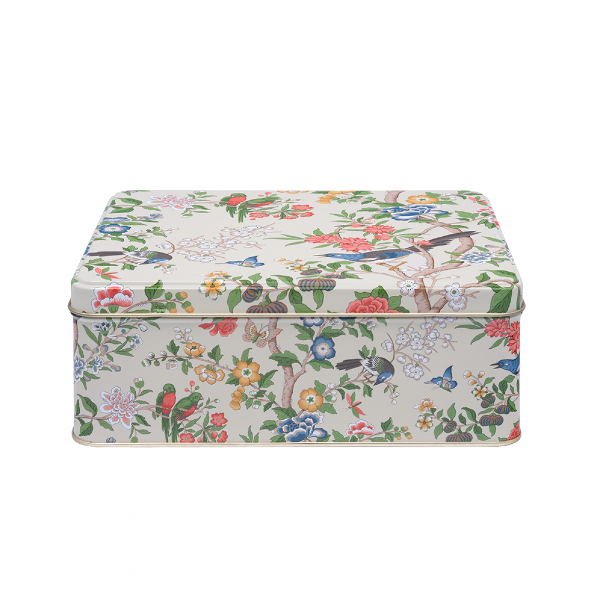 Sanderson Chinoiserie Hall Biscuit Tin Sanderson Chinoiserie Hall Biscuit Tin