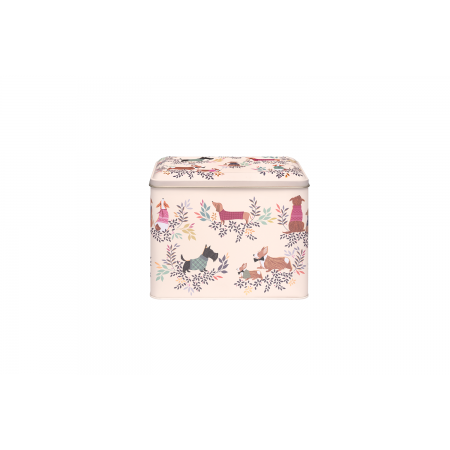 Sara Miller Dapper Dog Extra Large Caddy Tin