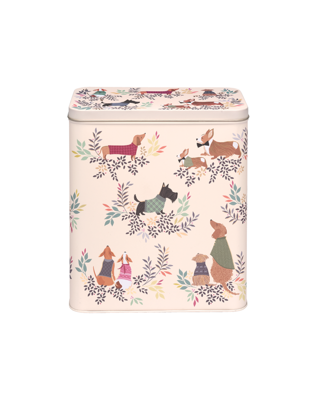 Sara Miller Dapper Dog Large Storage Tin