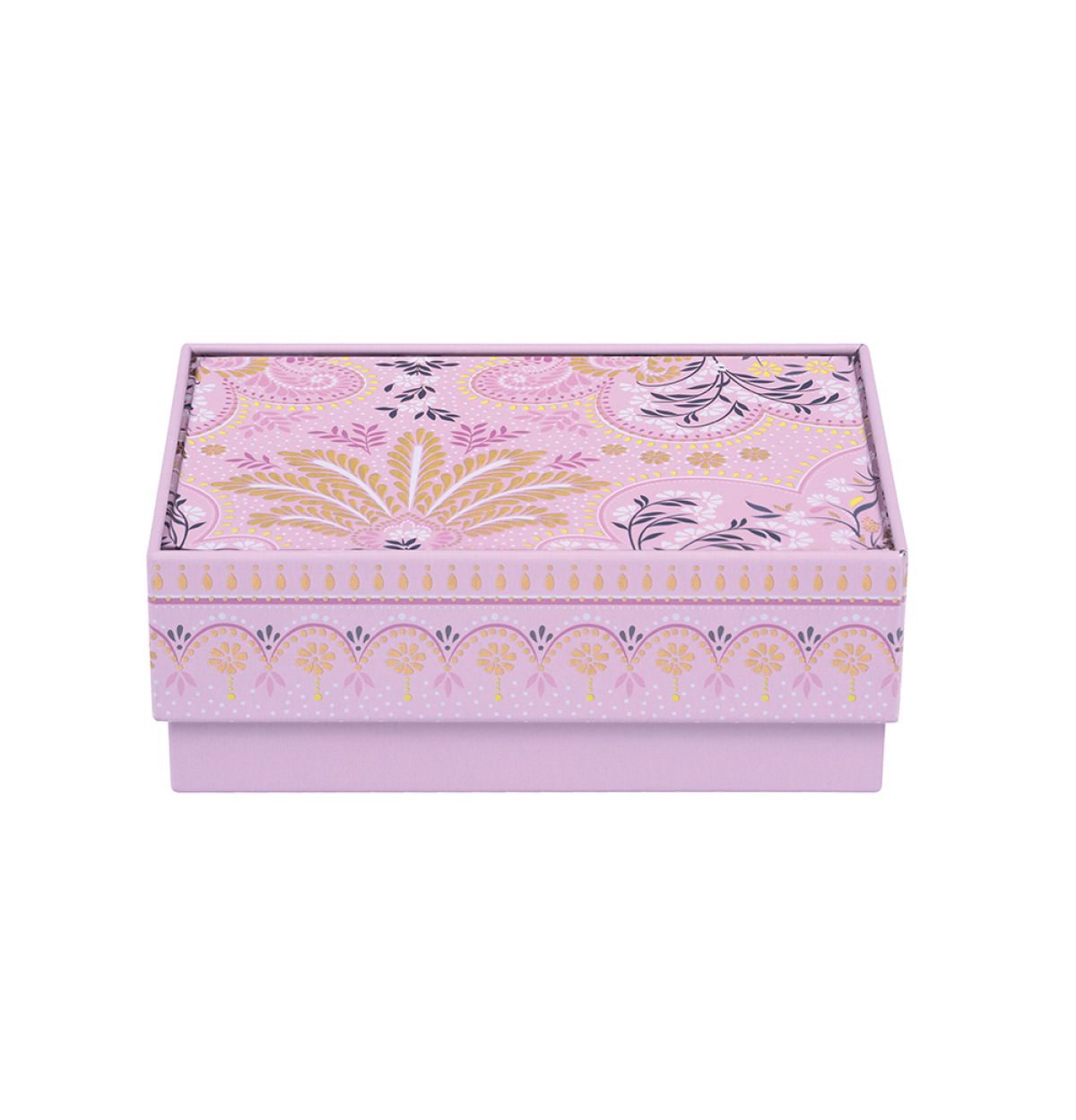 Sara Miller Decorative Filigree Small Rectangle Tin