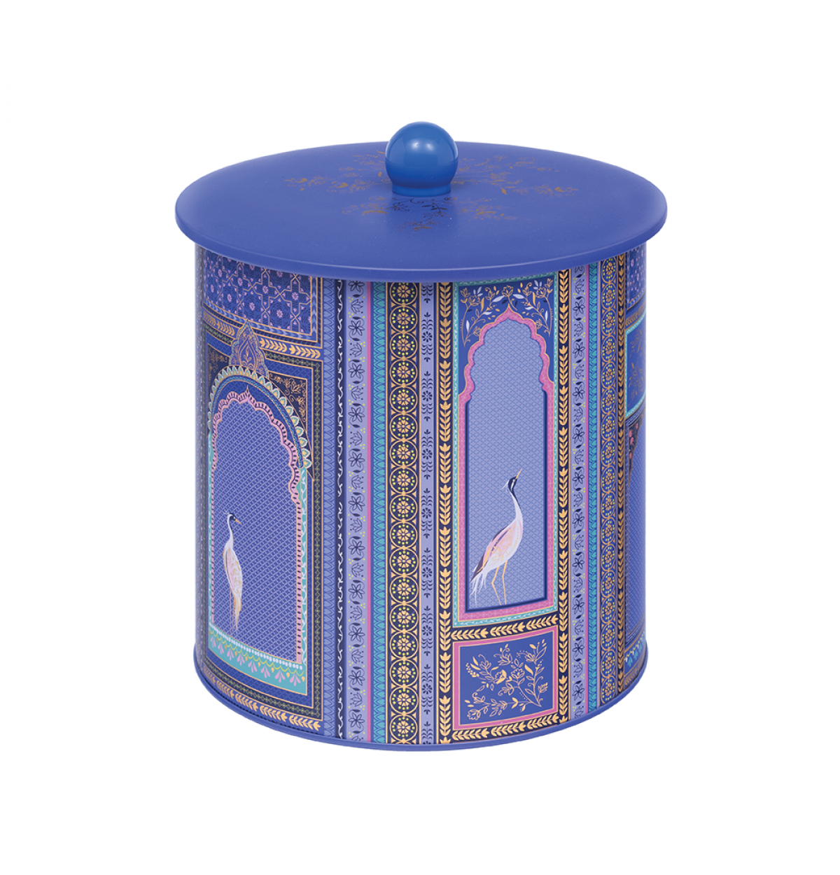 Sara Miller India Biscuit Barrel Tin