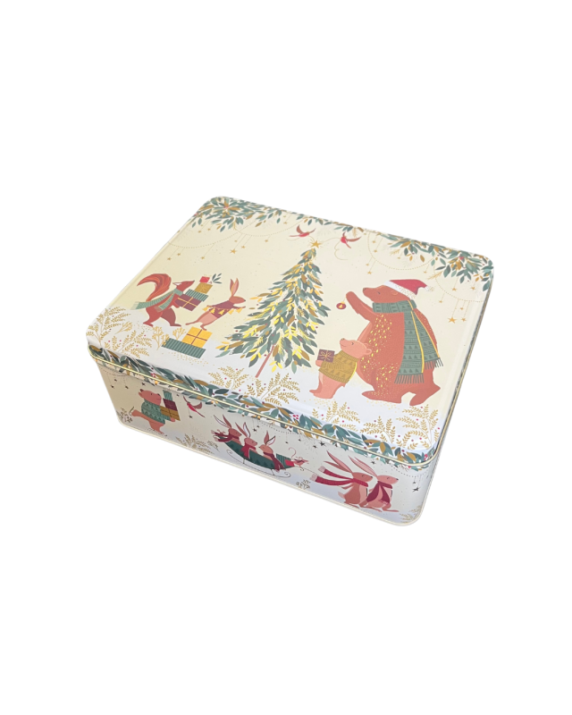 Sara Miller Woodland Tales Bear Biscuit Tin