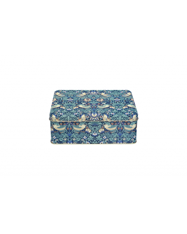 William Morris Strawberry Thief Biscuit Tin