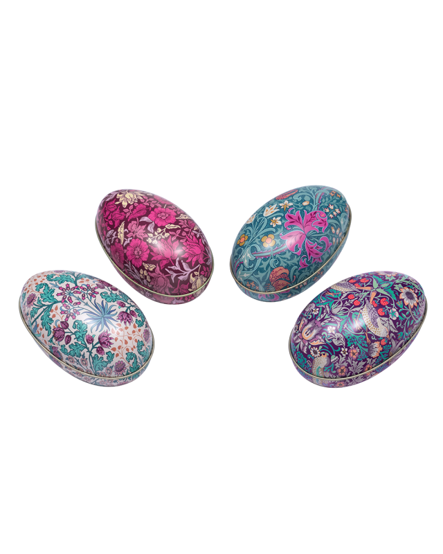 William Morris Egg Shape Tin