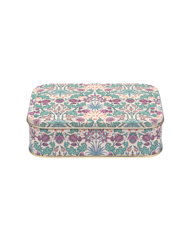 William Morris Small Rectangle Tin